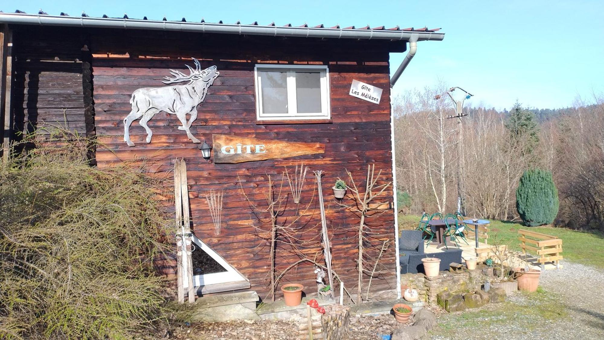 Gite Les Melezes Dabo Buitenkant foto